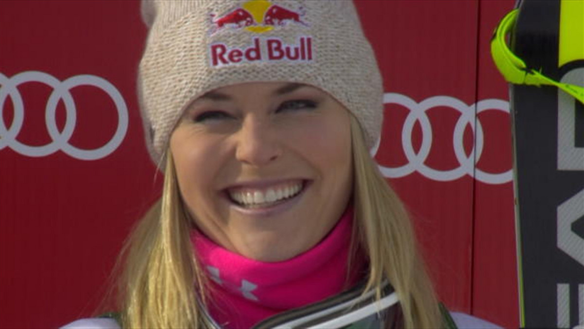 Wybornie w drugiej połowie stycznia czuje się Lindsey Vonn, która wygrała trzecie w ostatnim tygodniu zawody Pucharu Świata. Amerykanka nie miała sobie równych na krętej trasie supergiganta w St. Moritz. To 64. zwycięstwo w zawodach Pucharu Świata doświadczonej alpejki.