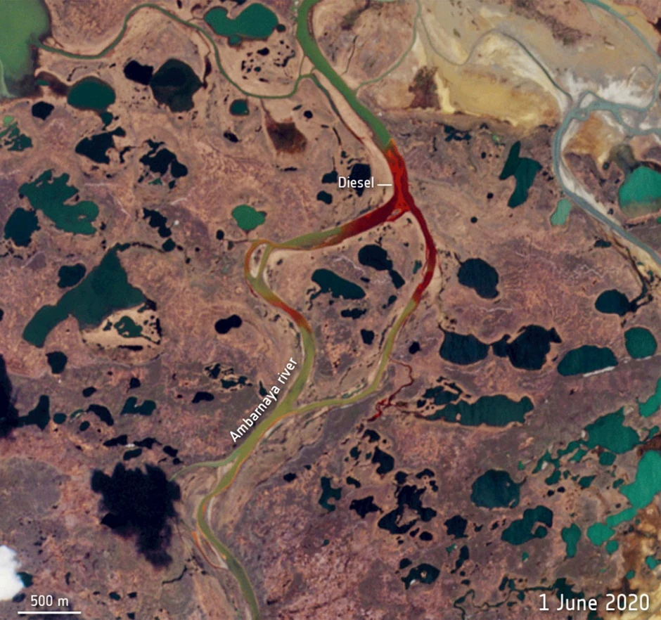 Curenje goriva na Arktiku