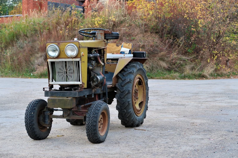 Tak wygląda ciągnik własnej roboty