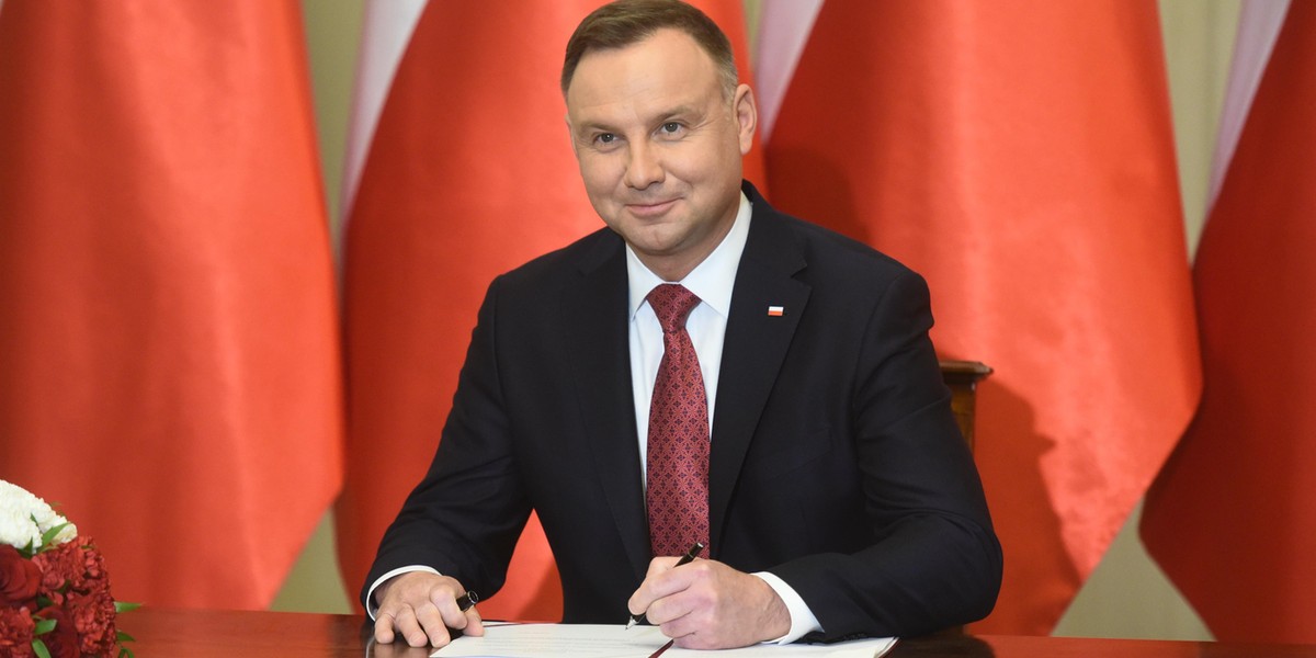 Prezydent Andrzej Duda