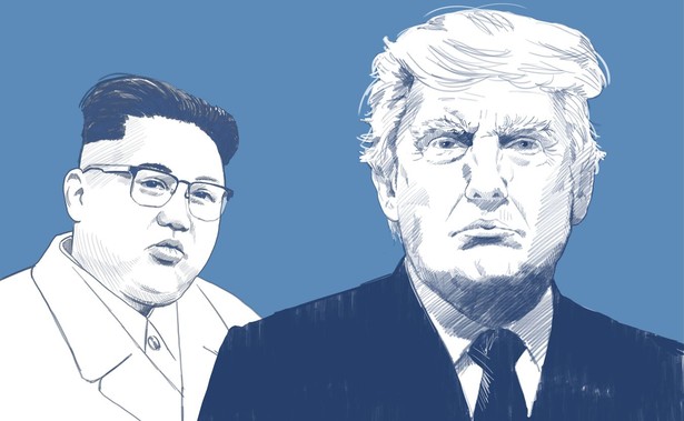 Kim Dzong Un i Donald Trump