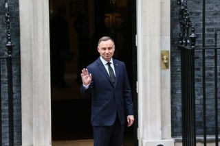 Andrzej Duda w Londynie: Przekazałem Karolowi III zaproszenie do złożenia wizyty w Polsce