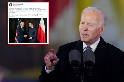 Nie tylko Andrzej Duda. Oto z kim się spotkał w Warszawie Joe Biden