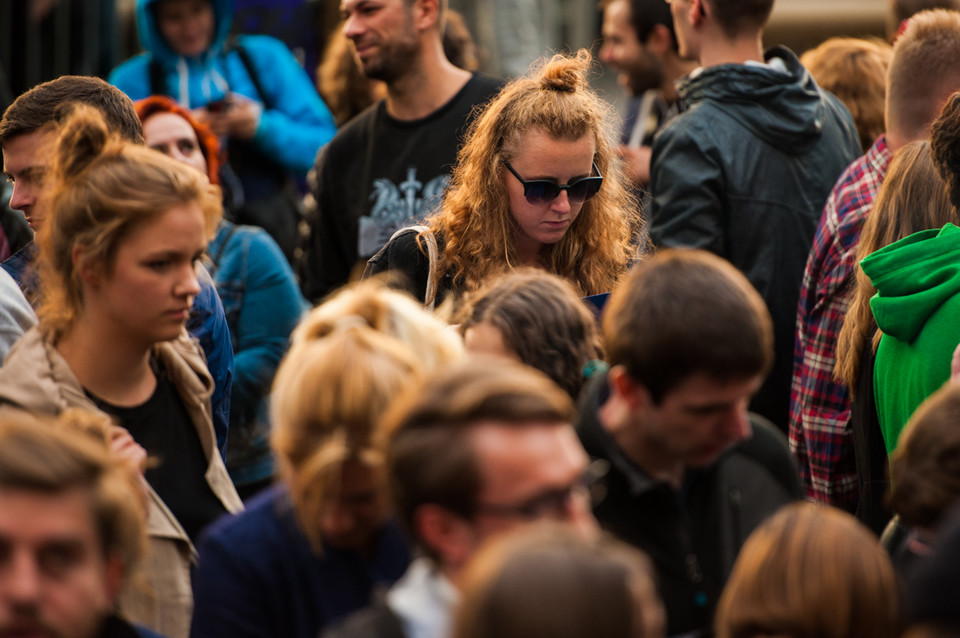 Publiczność na festiwalu Tauron Nowa Muzyka