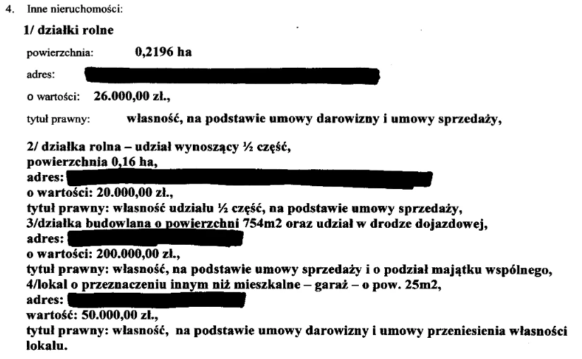 Fragment oświadczenia Władysława Kosiniaka-Kamysza