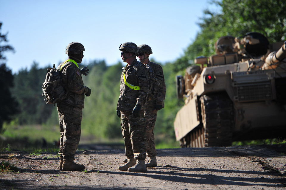 POLIGON DRAWSKI AMERYKAŃSKIE CZOŁGI ABRAMS (Transport amerykańskich czołgów M1 Abrams i transporterów opancerzonych M2A3 Bradley )