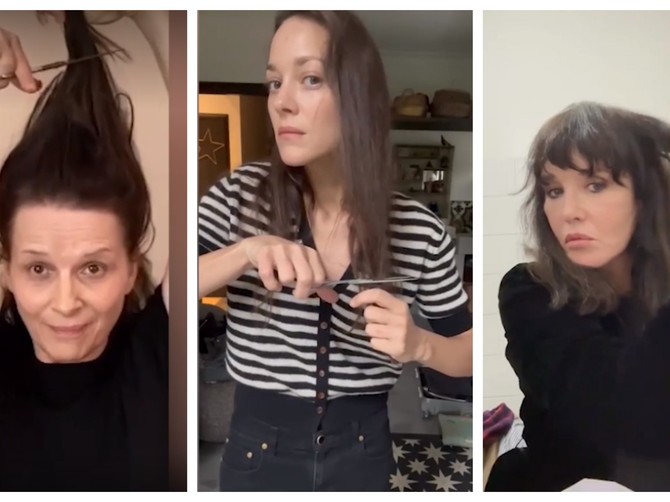 Slavne francuske glumice odsekle kosu i podržale žene u Iranu  foot: Instagram/Juliette Binoche