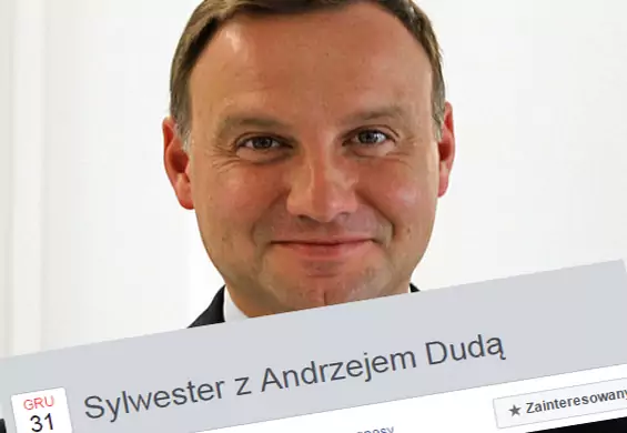 „Sylwester z Andrzejem Dudą” to najlepsze facebookowe wydarzenie od dawna. Jesteście gotowi na imprezę?