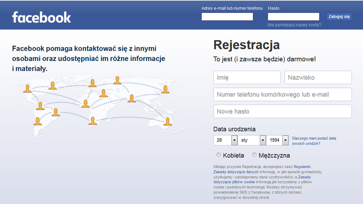 Gorlice: kradzież konta na Facebooku 