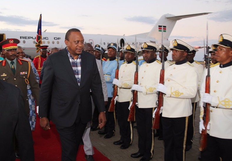 Uhuru silently leaves the country amid drought crisis 