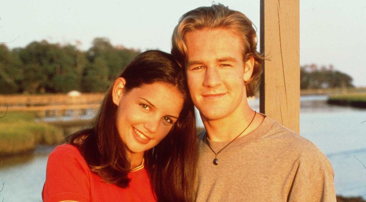 James Van Der Beek és Katie Holmes a sorozatban Fotó. Getty Images