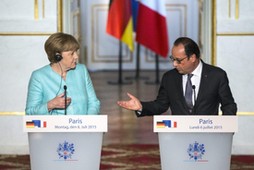 francja niemcy grecja merkel hollande