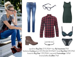 STYLIZACJE "back to school" - dla "dziewczynek", które dawno opuściły szkolne ławy