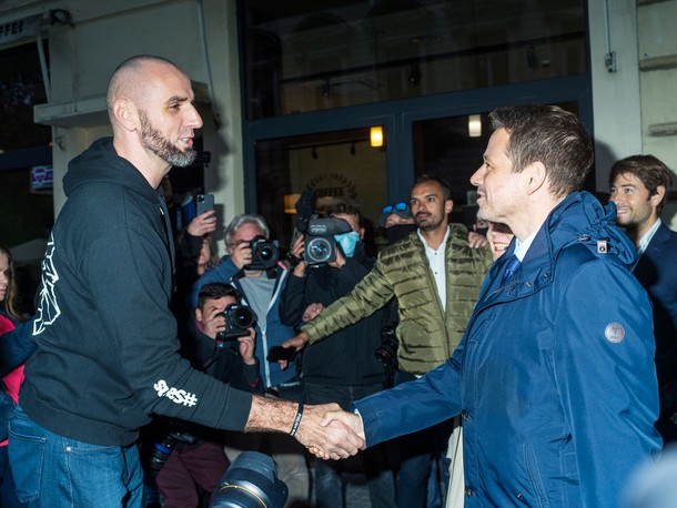 Spotkanie z Marcinem Gortatem, byłym zawodnikiem NBA.