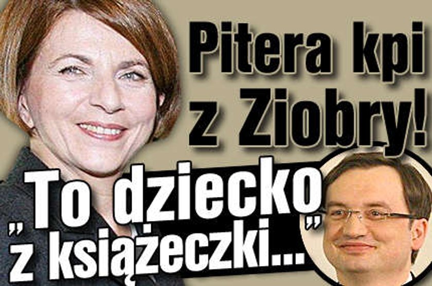 Pitera kpi z Ziobry! To dziecko z książeczki...