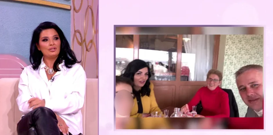 Milena sa sinom, svekrvom i Igorem