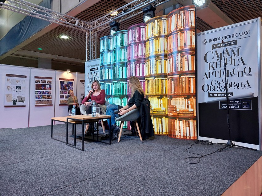 Milica Vučković sajam knjiga