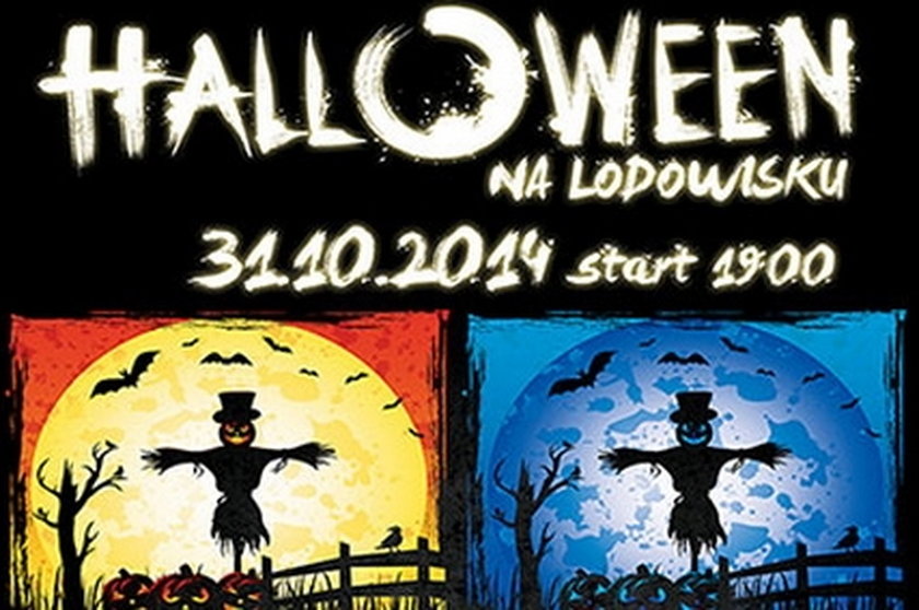 halloween na lodowisku