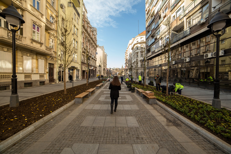 ulica carice milice beograd mapa PEŠAČKA ZONA DO 2020. Centar Beograda će za dve godine biti  ulica carice milice beograd mapa