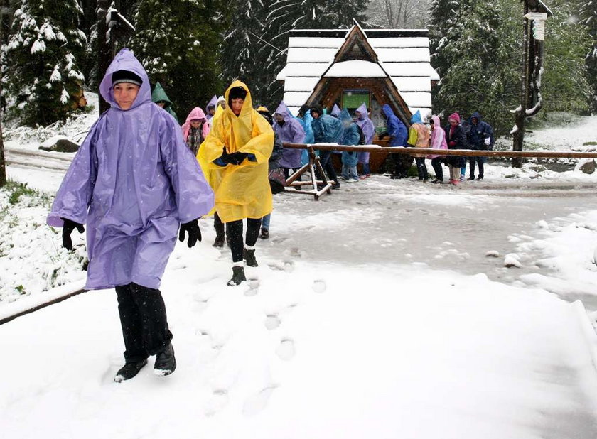 Śnieg w Zakopanym