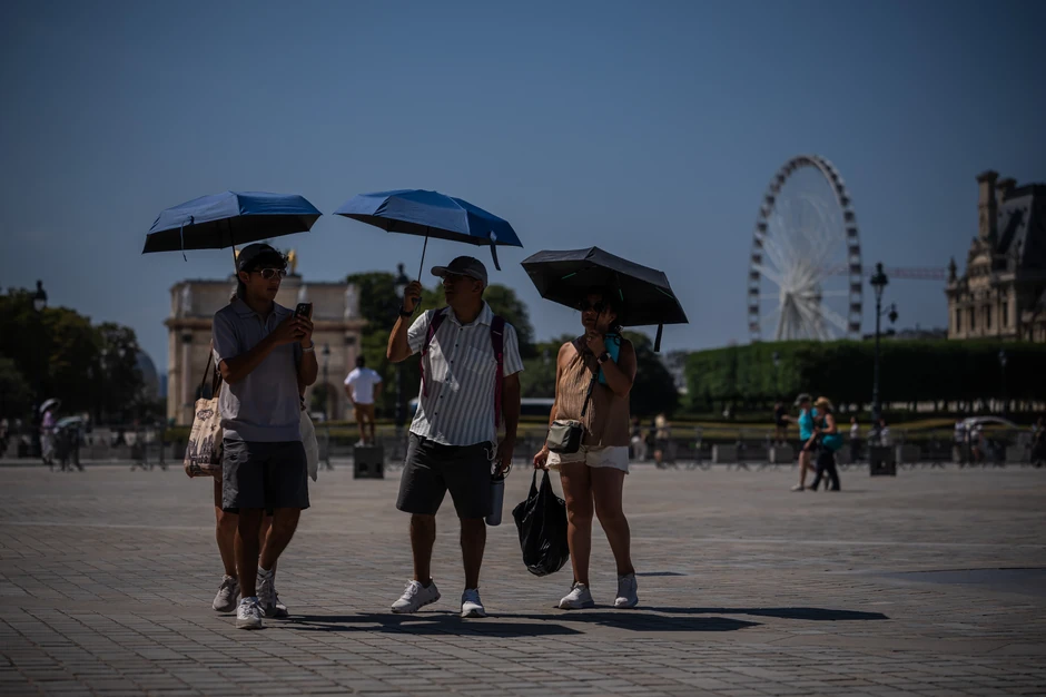 Vrućine u Francuskoj - Pariz 27. juna