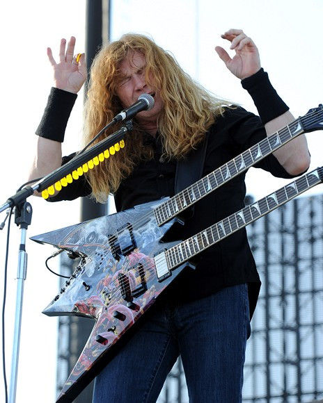 Dave Mustaine (fot. Getty Images)