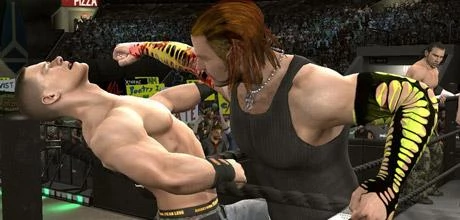 Screen z gry "WWE Smackdown vs RAW 2009" (wersja na PS3)