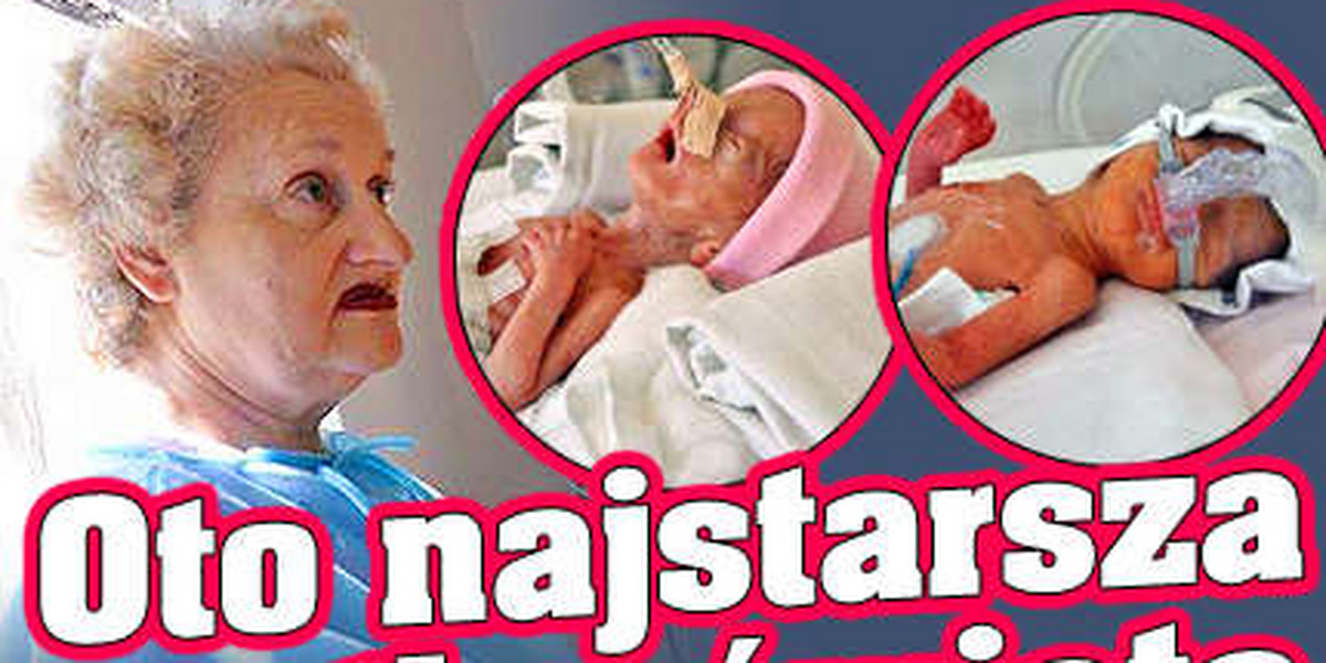 Oto najstarsza matka bliźniąt na świecie 
