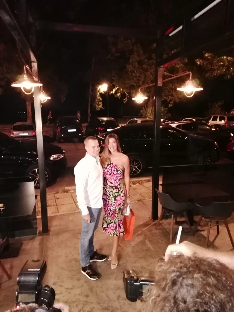 Sanja Kužet i Nemanja Živojinović