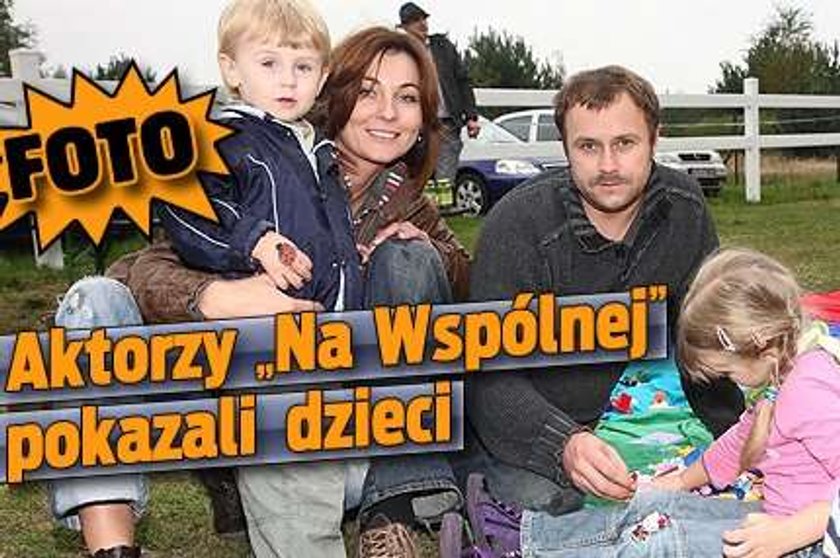 Aktorzy "Na Wspólnej" pokazali dzieci. Foto