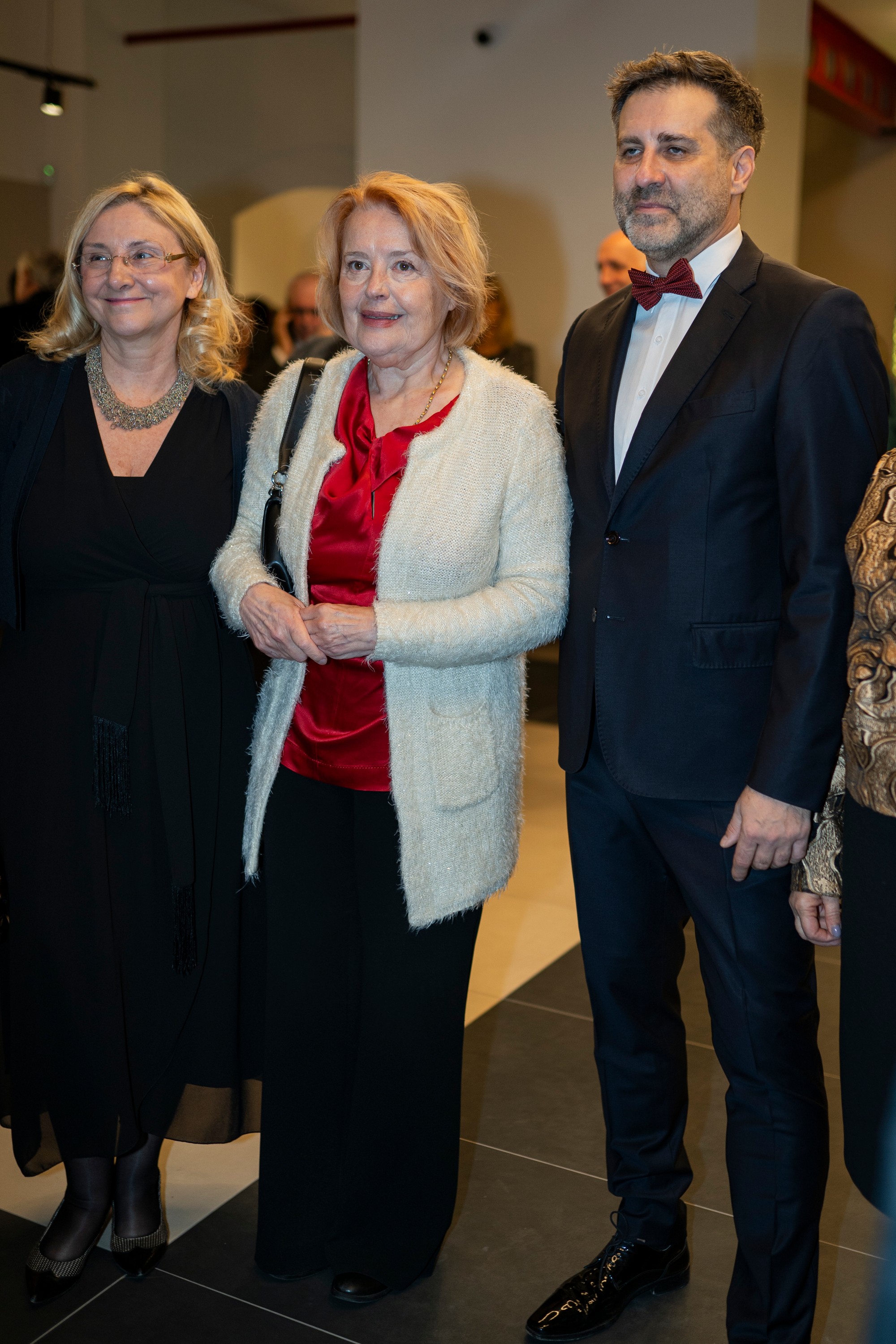 Odovzdávanie cien DOSKY 2024: Magda Vášáryová a Silvia Hroncová.