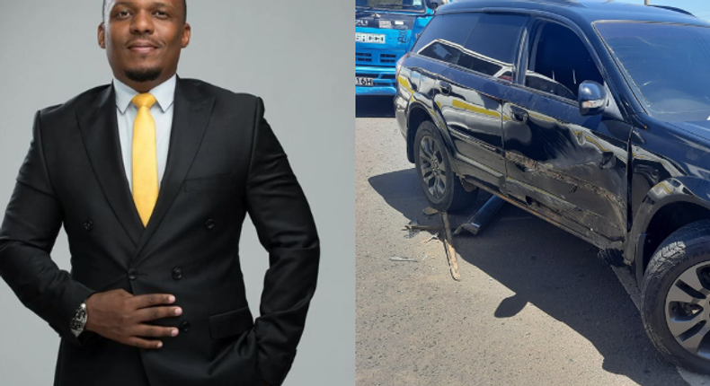 Ben Kitili involved in road accident 