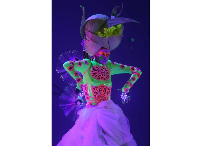 Pokaz fryzjerstwa w Moskwie