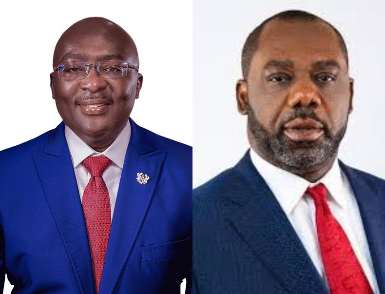 Dr Mahamudu Bawumia and Dr Matthew Opoku Prempeh