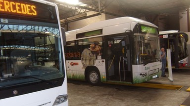 Autobus najechał na przystanek, są poszkodowani