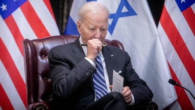 Joe Biden w ogniu krytyki. Amerykanie domagają się, by ograniczył wsparcie dla Izraela. "Rząd USA narusza swoje własne prawa"