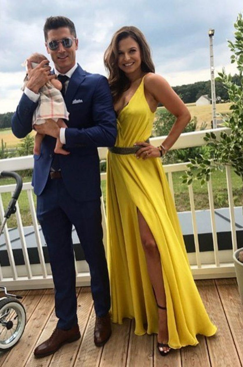 Robert Lewandowski i Anna Lewandowska