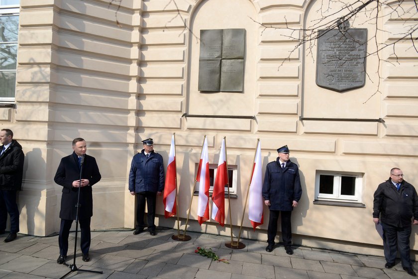 Andrzej Duda przemawia z okazji rocznicy Marca '68