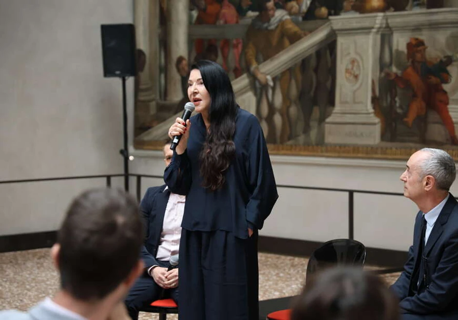 Marina Abramović i Sanja Jović u Veneciji