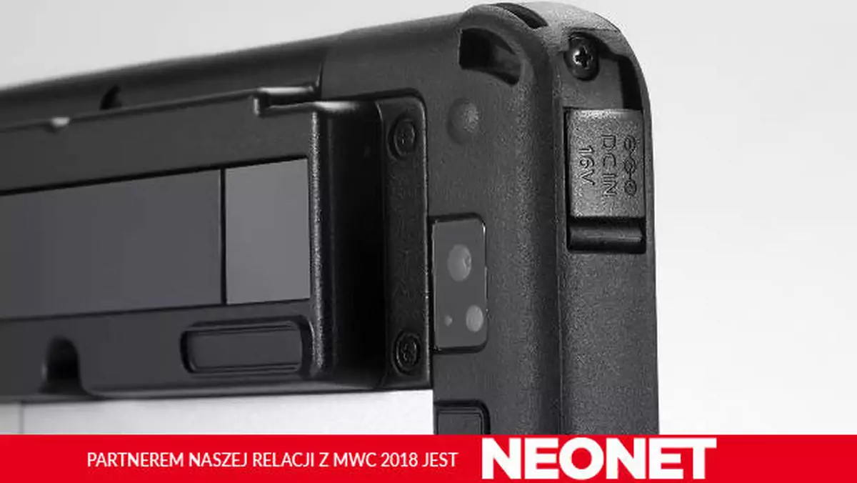 Panasonic Toughpad FZ-M1 - wzmocniony tablet z kamerą termowizyjną [MWC 2018]