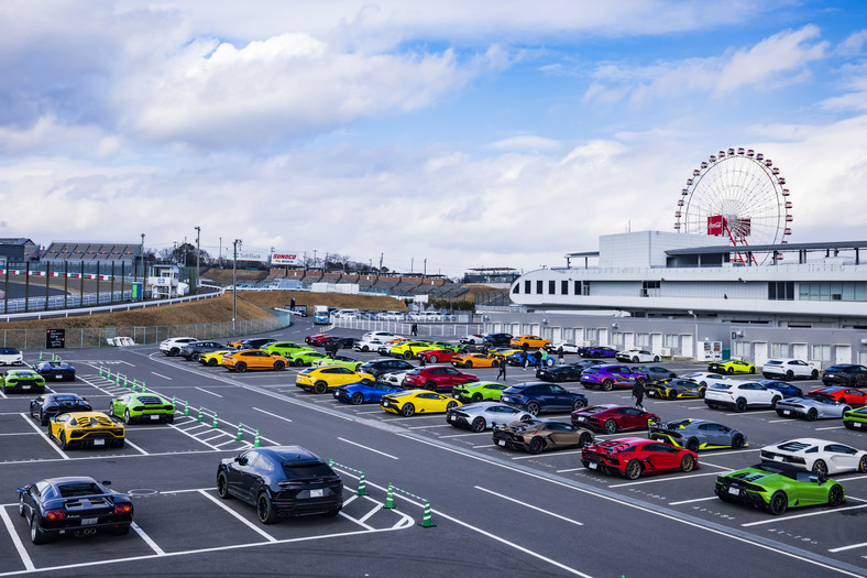 Rekord Guinnessa Lamborghini na torze Suzuka