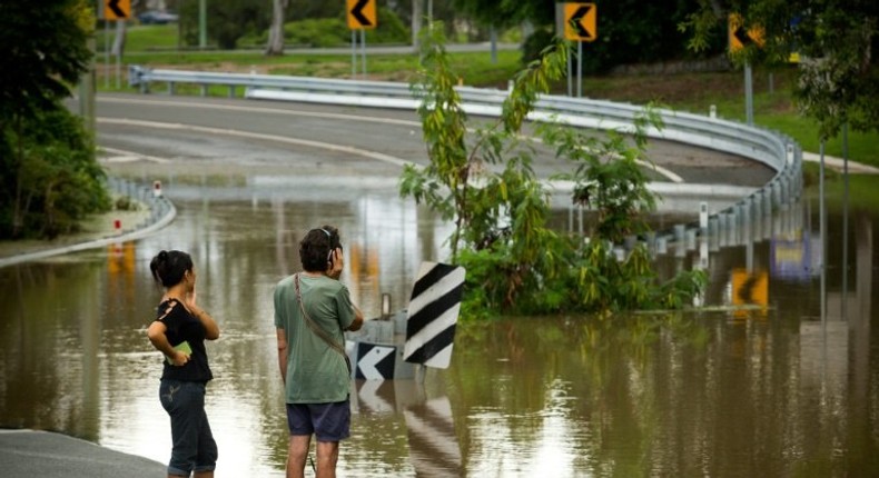 Floods in parts of eastern Australia after a cyclone have deemed hundreds of homes uninhabitable