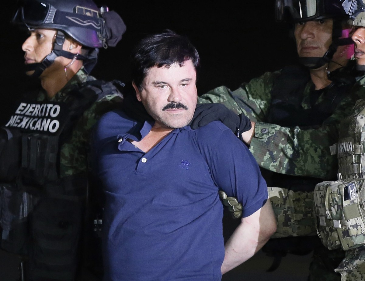 El Chapo w rękach policji