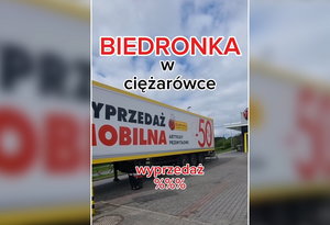 Poszła na wielką wyprzedaż Biedronki w ciężarówce. Pokazała, co upolowała i za ile