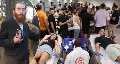 Atak na Izrael. Jeden z mieszkańców dramatycznie relacjonuje: Ludzie oddają krew. Jest panika, strach, na południu masakra
