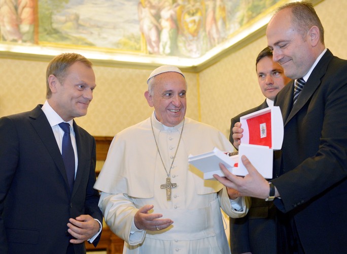 Premier Donald Tusk w Watykanie