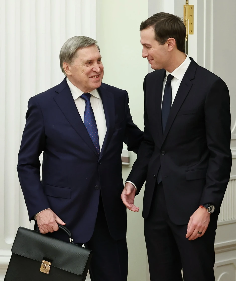 Jurij Ušakov i Džared Kušner