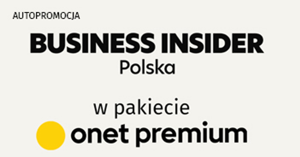 Finansowa okazja. Subskrybuj Business Insidera w ramach Onet Premium w promocyjnej cenie [AUTOPROMOCJA]
