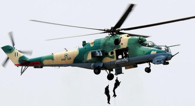 NAF Alpha jet destroys terrorists’ hideout in Kaicungul, Borno