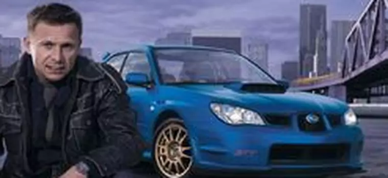 Leszek Kuzaj i jego Subaru w reklamie